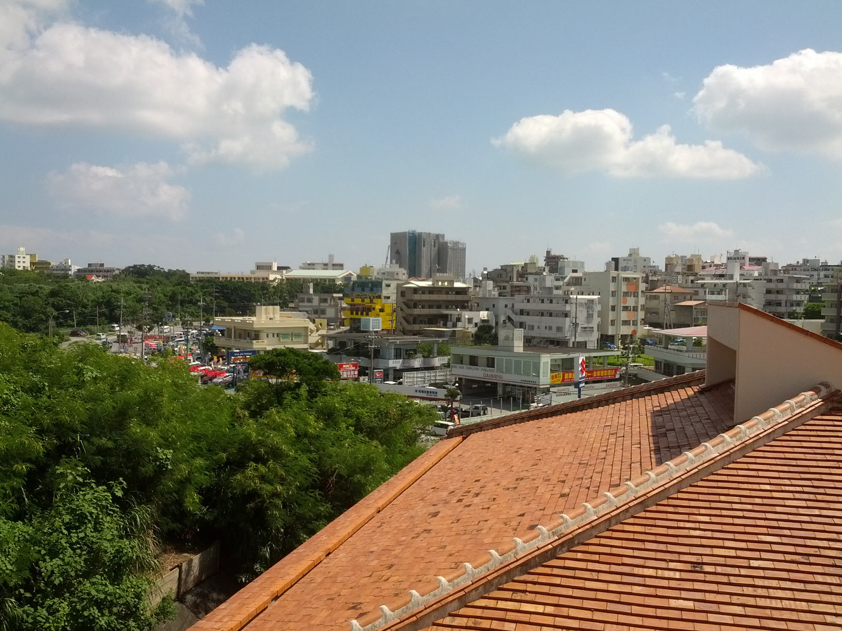 Ausblick von meinem Balkon.