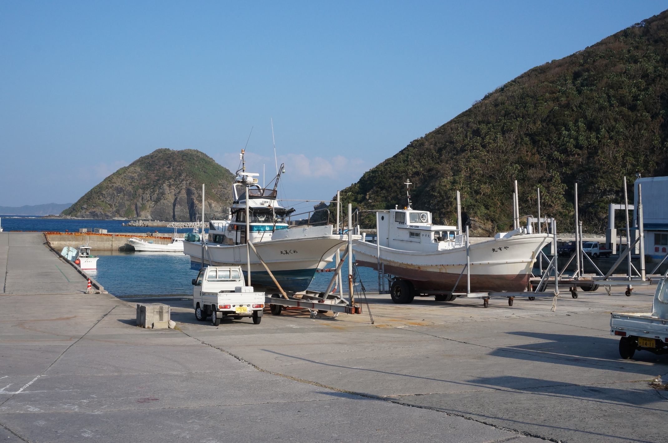Boote dürfen natürlich auch nicht fehlen.
