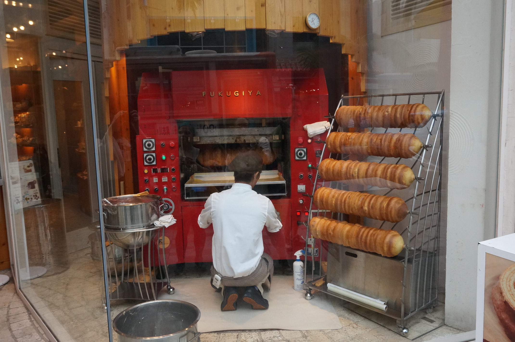 Irgendwann wollen wir hier noch unbedingt Baumkuchen essen!