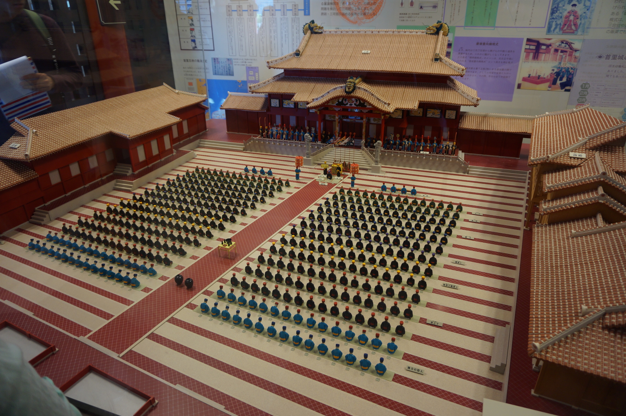 Miniatur des Schlosses.