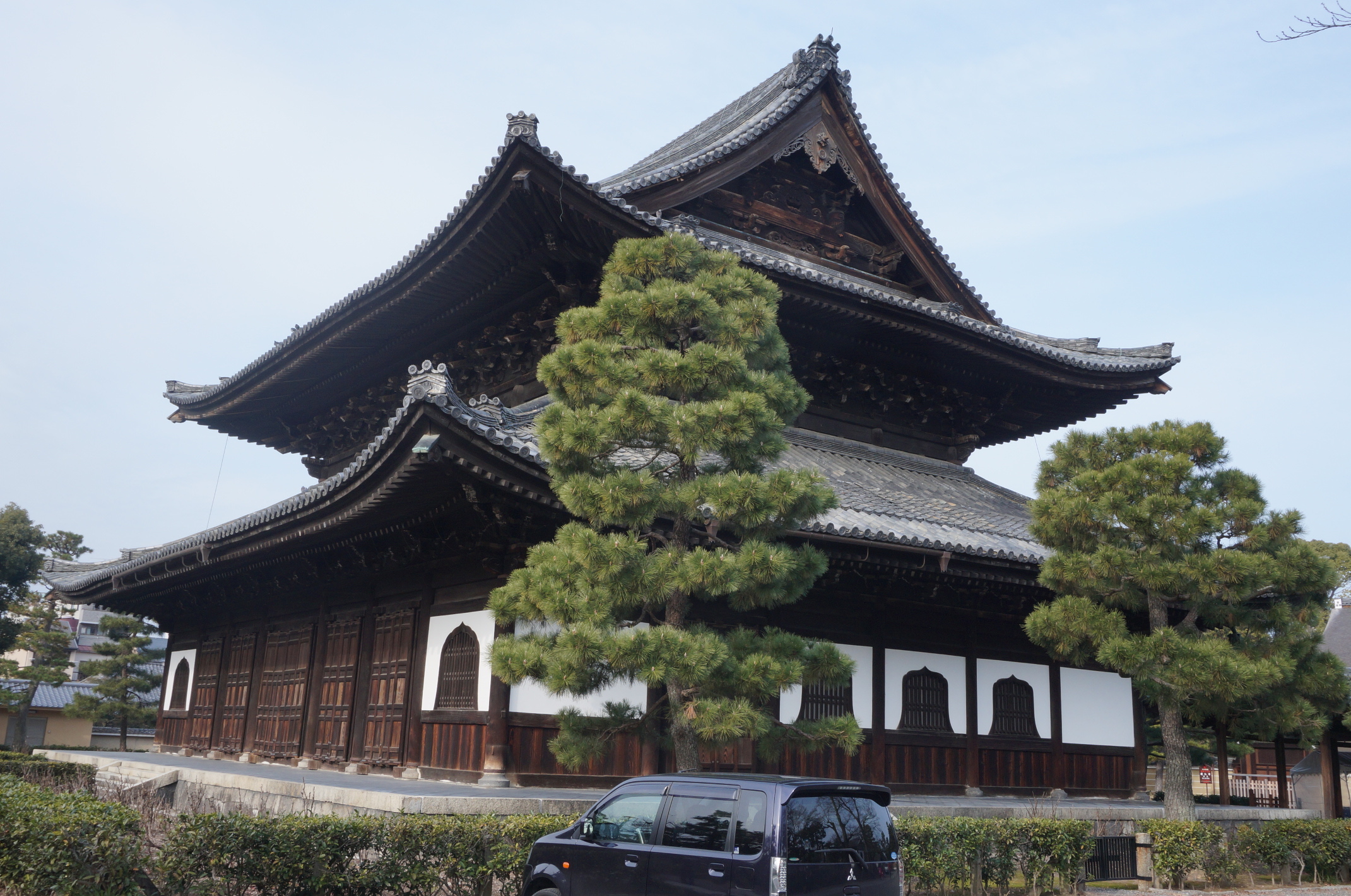 Einer der zahlreichen Tempel in Kyôto.