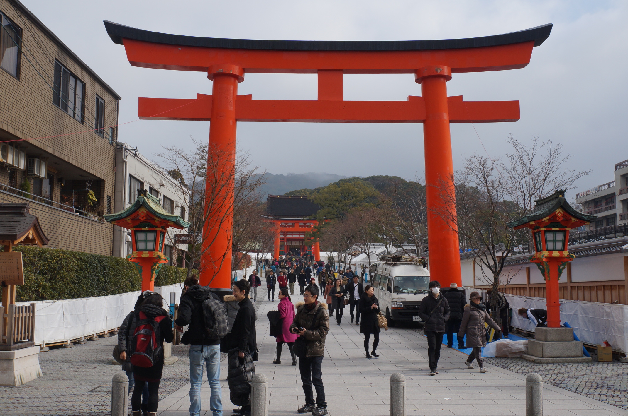 Eingang zum Fushimi Inari.
