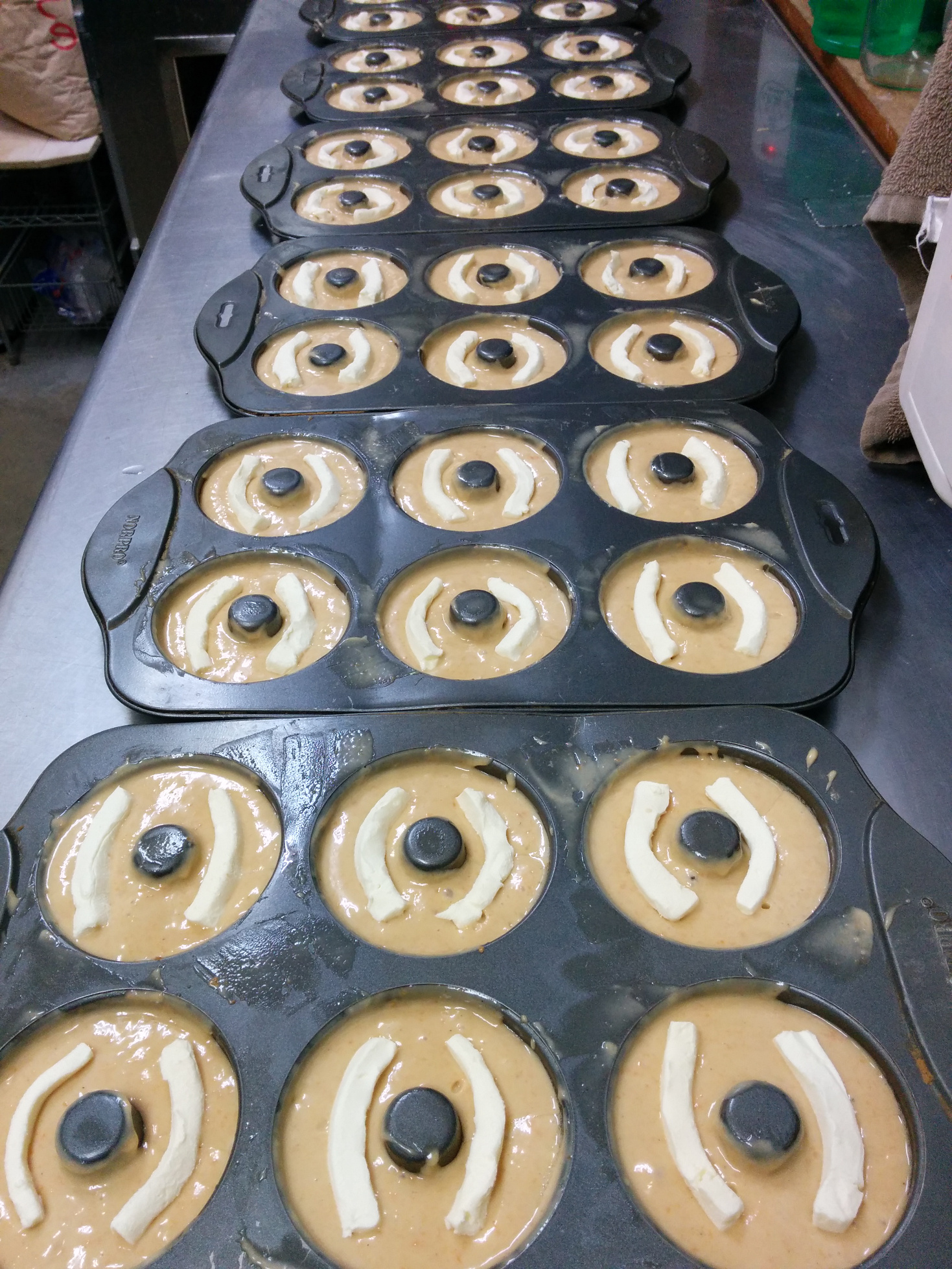 ...Donuts mit Cheese Cream....