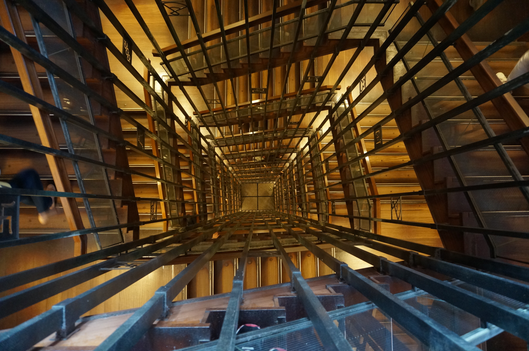 Wuahh! Die Treppen konnten einen schon schwindeln lassen ^^''