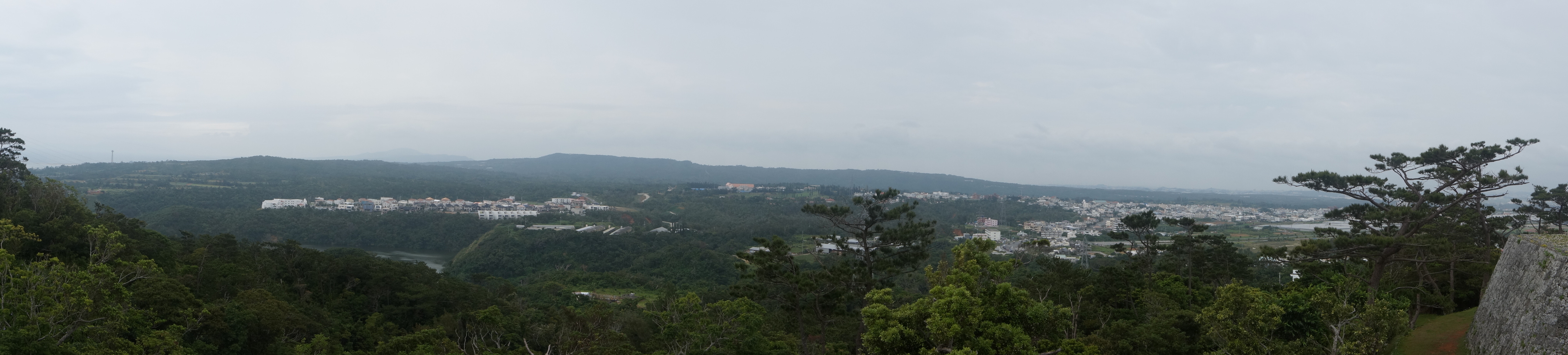 Ausblick auf die Landschaft.