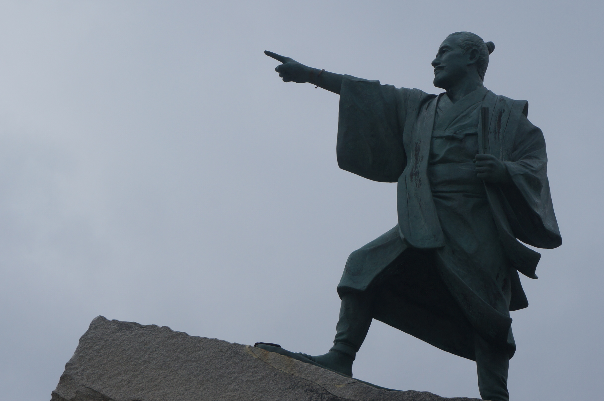 Die Statue hier fand ich lustig.