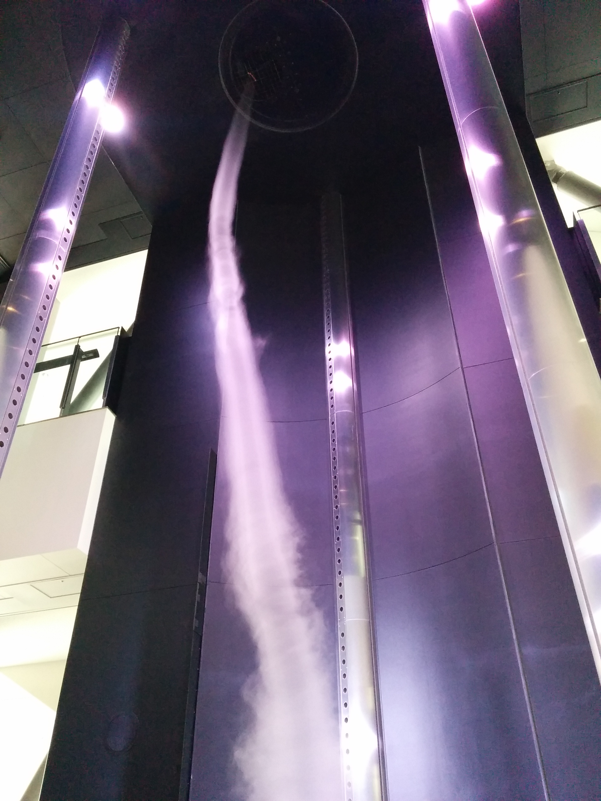 Sogar einen Tornado gab es im Museum zu bestaunen^^
