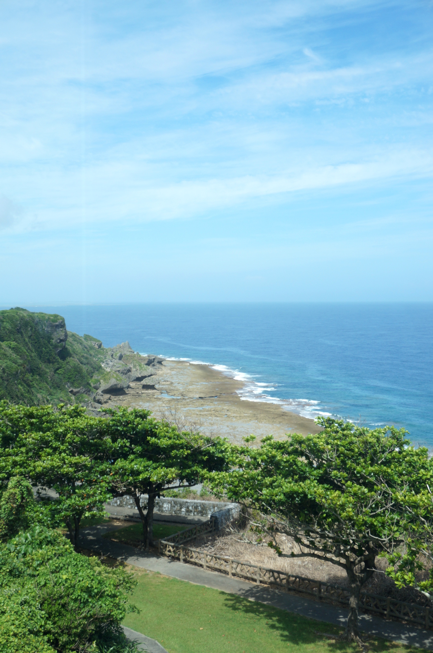 Ausblick auf Strand.