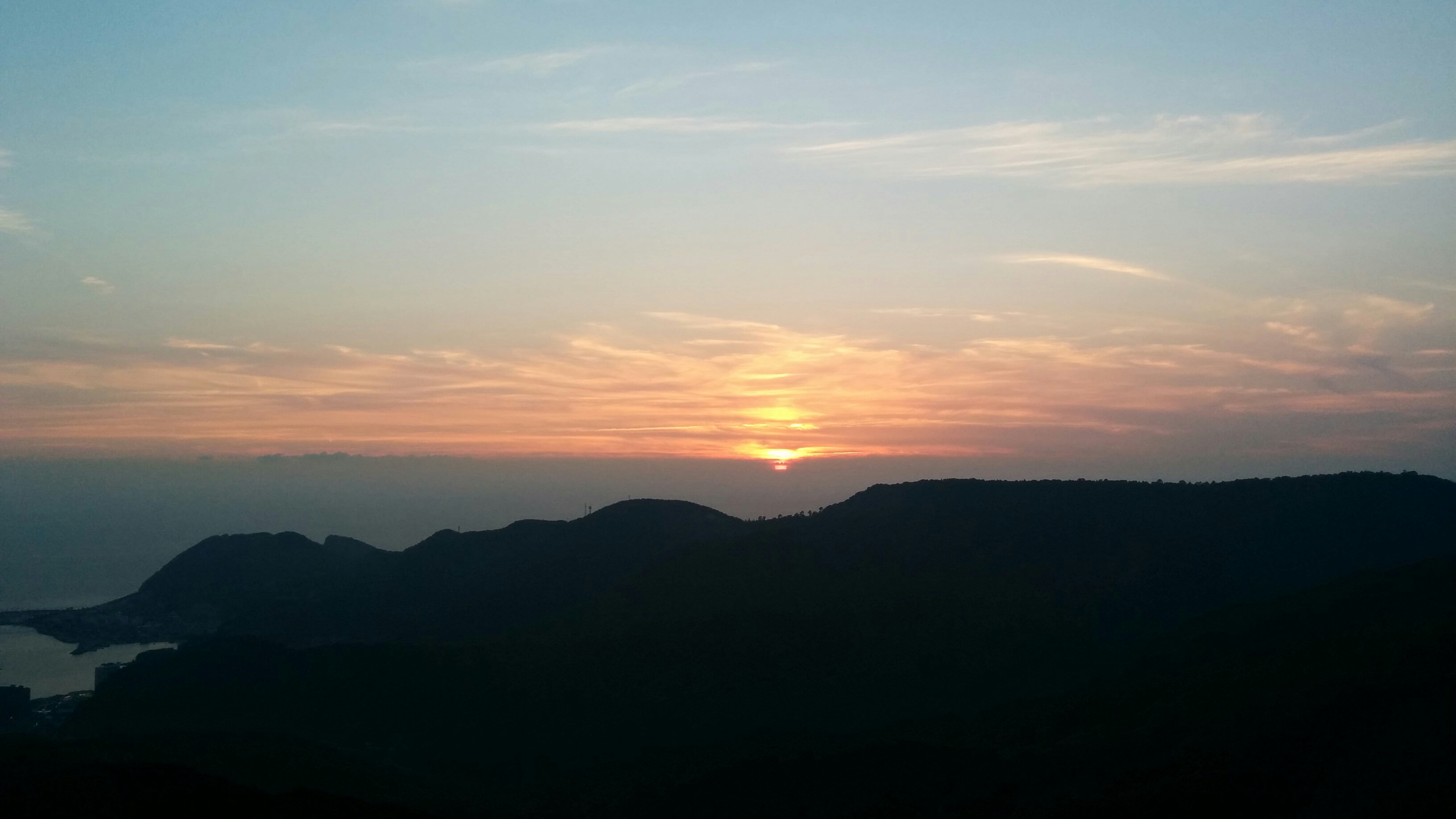 Sonnenuntergang!