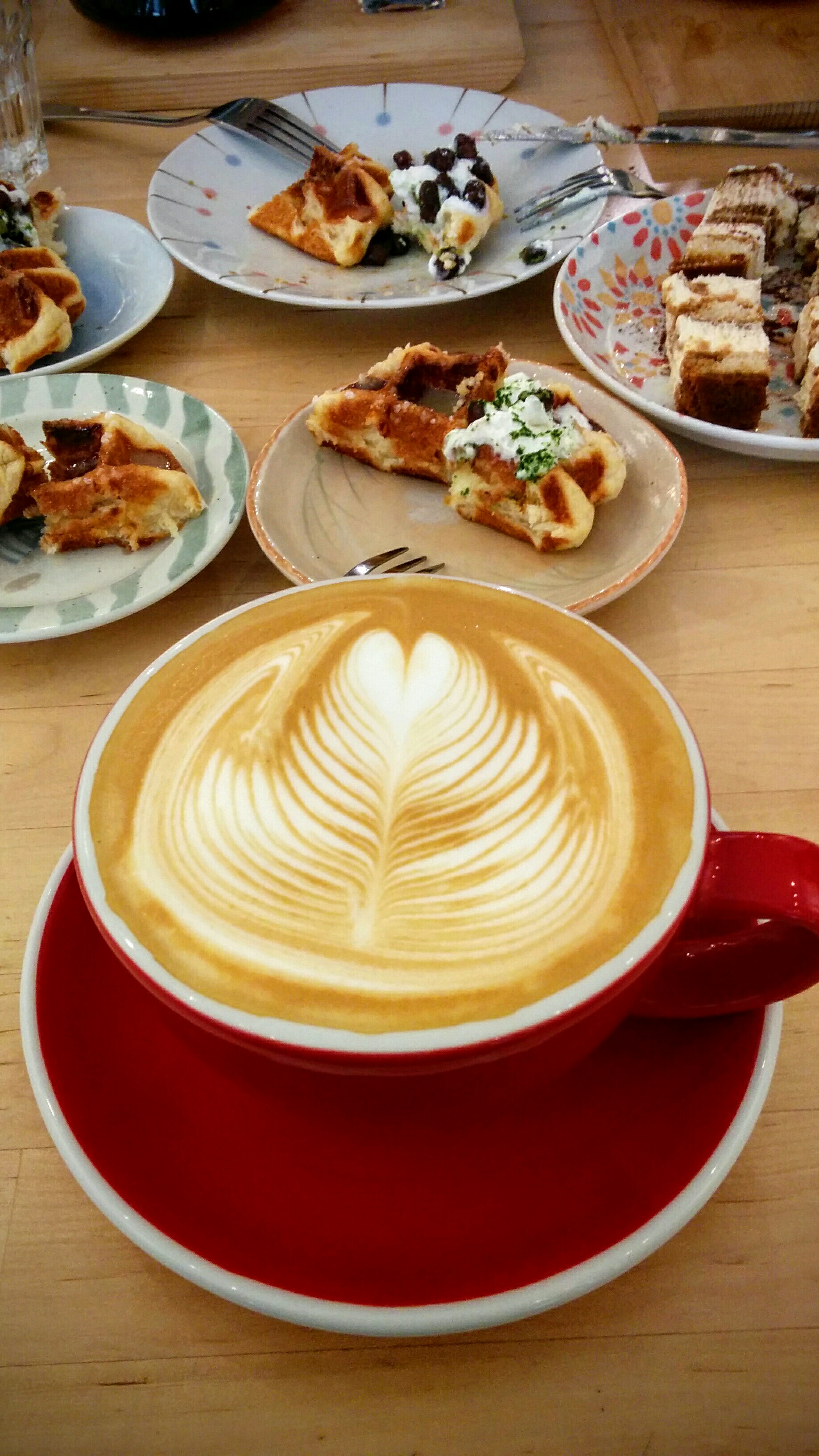 Kaffeepause.